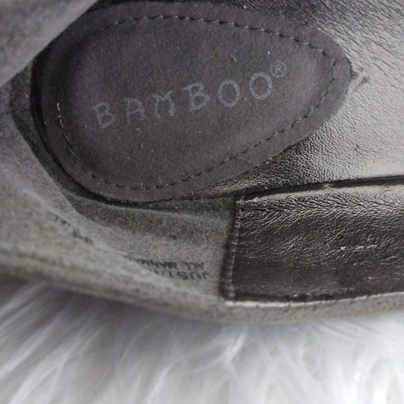 Bamboo Justine Glitter Beaded Flat - Picture 5 of 10